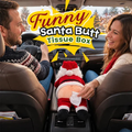🎅 Funny Santa Butt Tissue Box – The Cheekiest Christmas Decor!