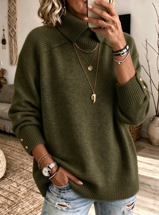 🤲LAST DAY SAVE 49% ⏰Cozy Turtleneck Knit Pullover